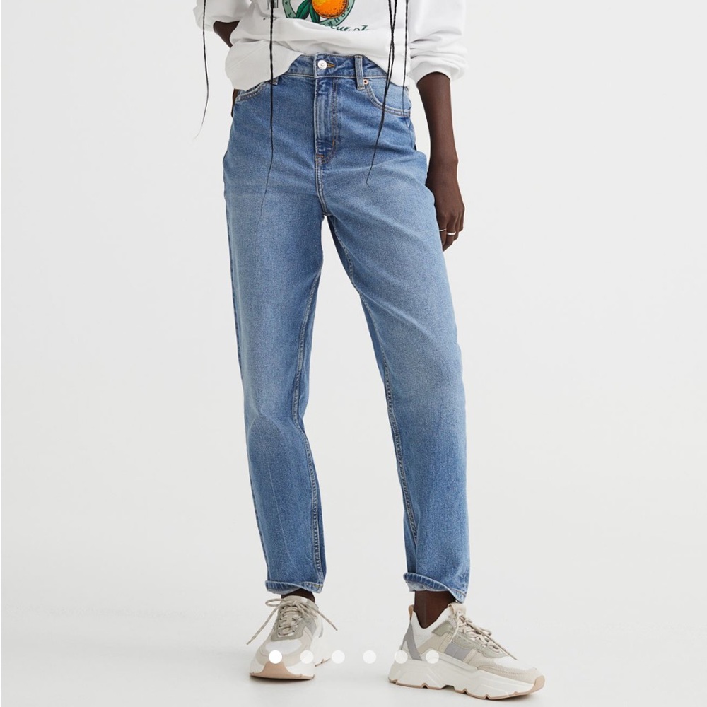 H&M loose fit mom jeans, NWT!